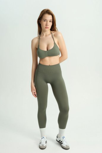 ETERNAL BLOOM YEŞİL TAYT - Dossha