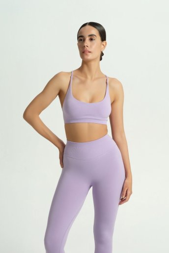 GLOW 'N FLOW LİLA ÇAPRAZ ASKI BRA - Dossha