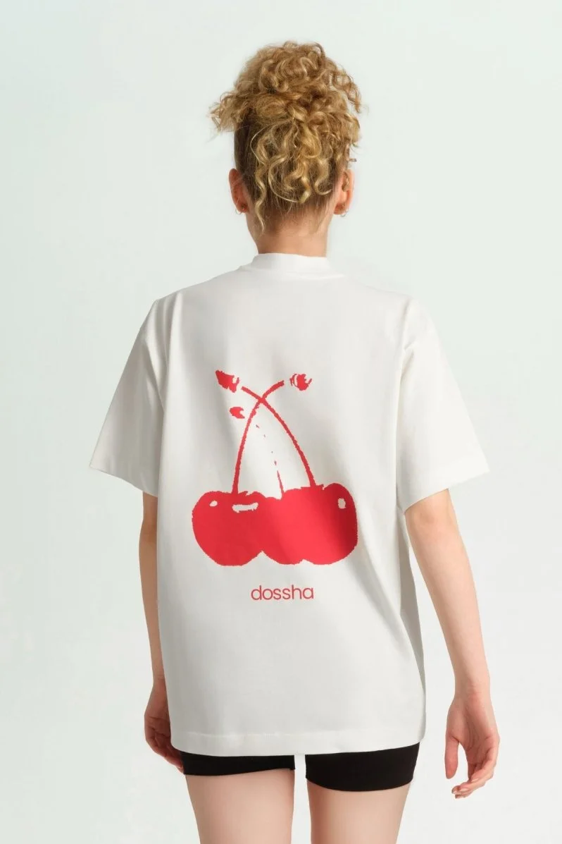 CHERRY EKRU TİŞÖRT - 2