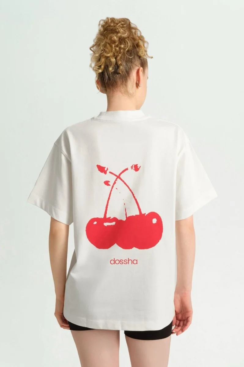 CHERRY EKRU TİŞÖRT - 3