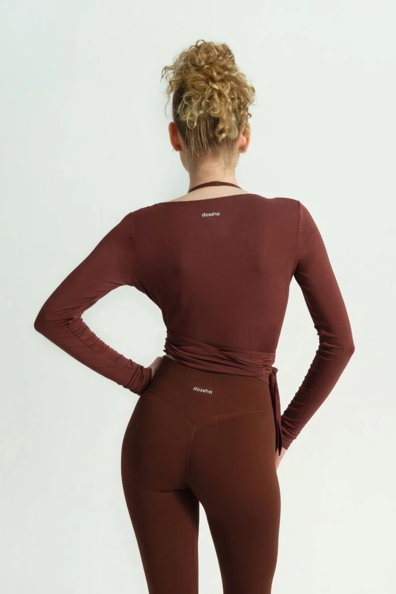 ETERNAL BLOOM KAHVERENGİ BAĞLAMA BOLERO - 2