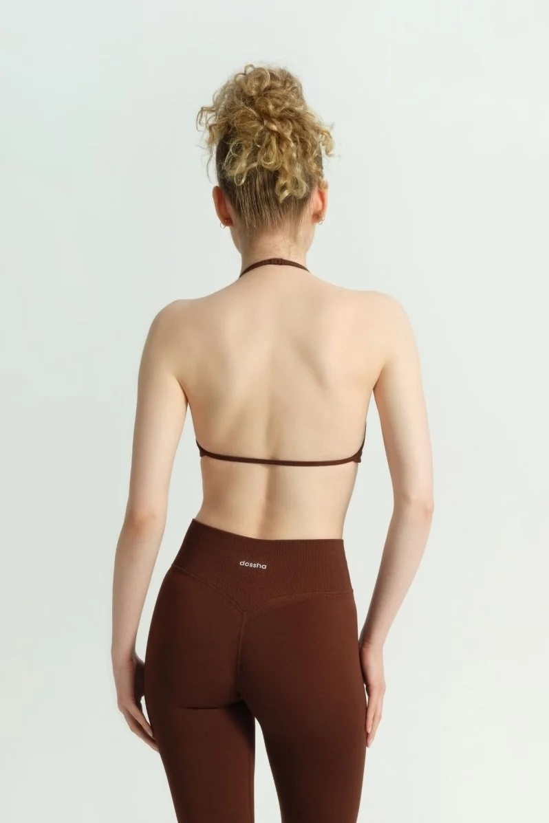 ETERNAL BLOOM KAHVERENGİ BÜZGÜLÜ BRA - 2