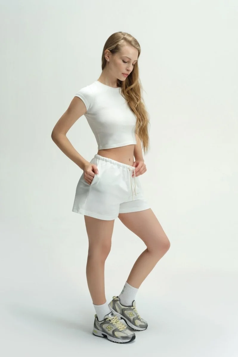 LOUNGEWEAR DOSSHA EKRU ŞORT - 1