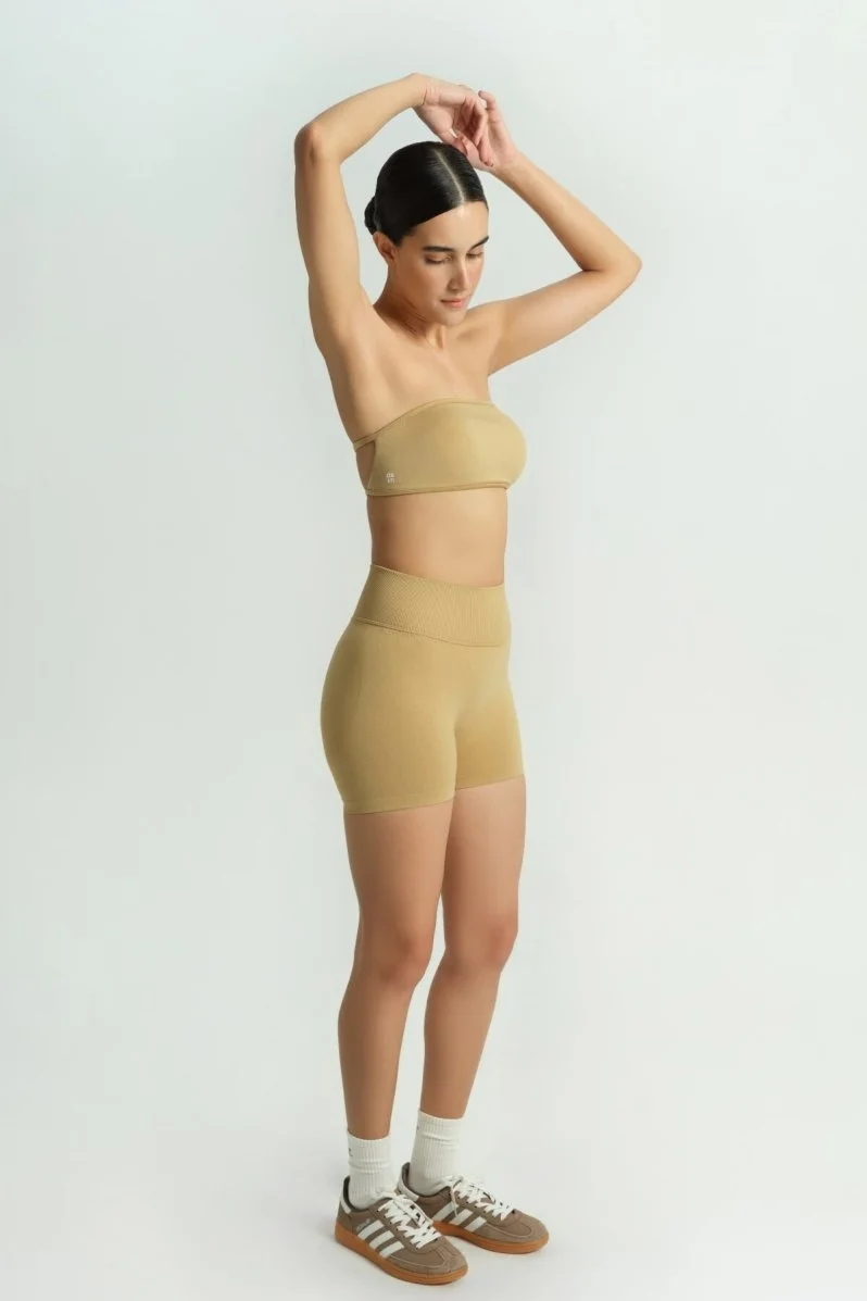 SUNBEAM AÇIK KAHVE STRAPLEZ BRA - 3